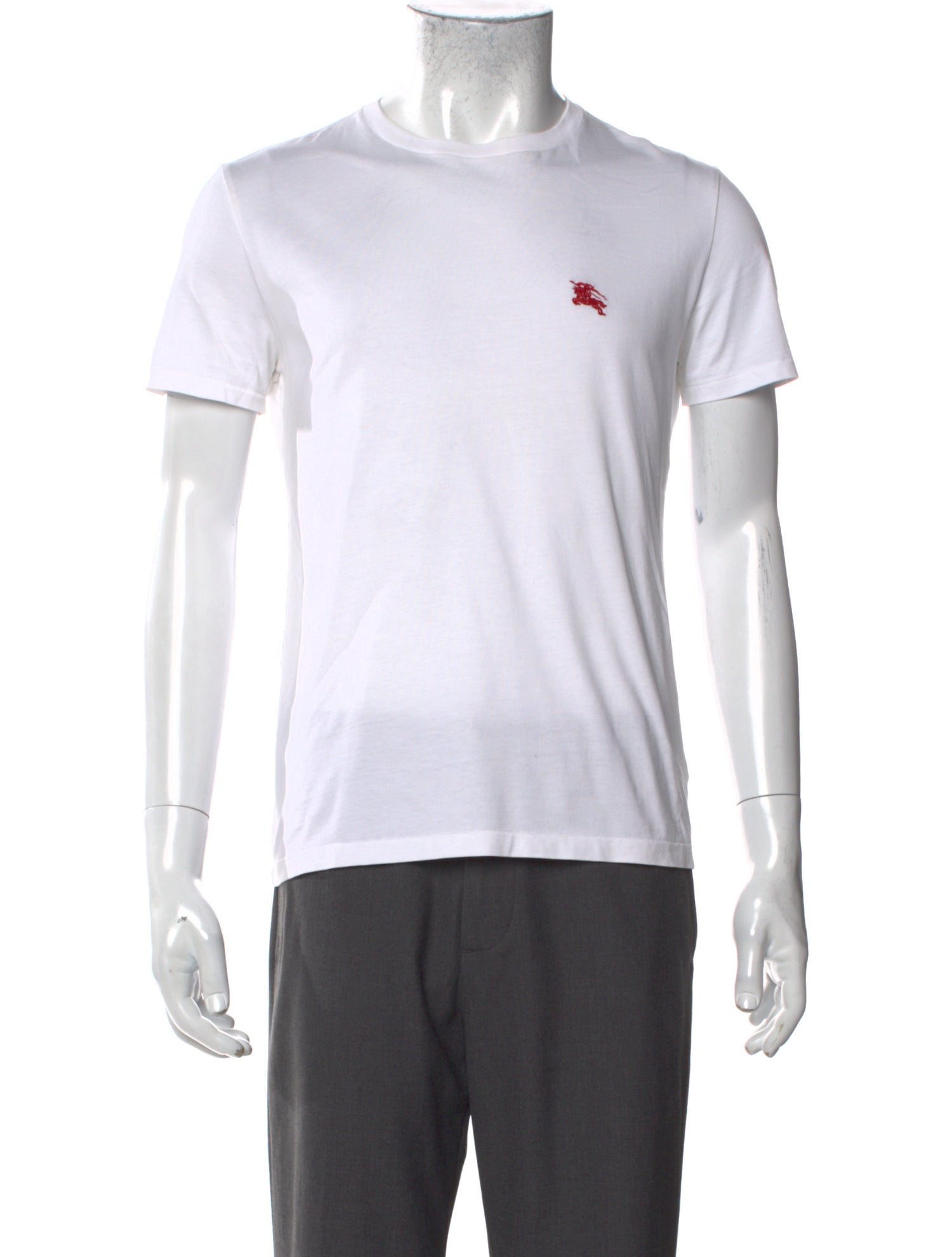Burberry House Check Pattern Crew Neck T-Shirt